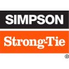 Goujon ancrage pour mur bois M12X219 - à l'unité - SIMPSON