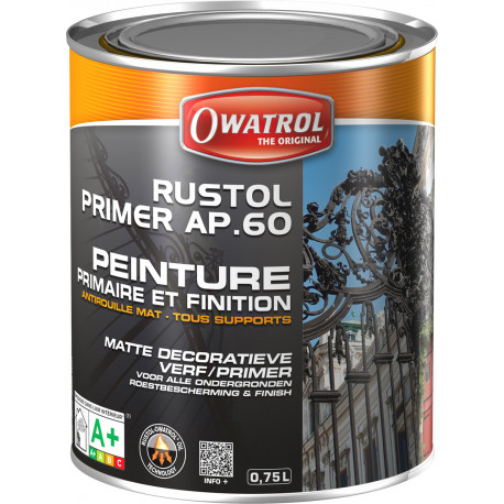 Rustol Deco - Peinture de finition antirouille tous supports - Owatrol