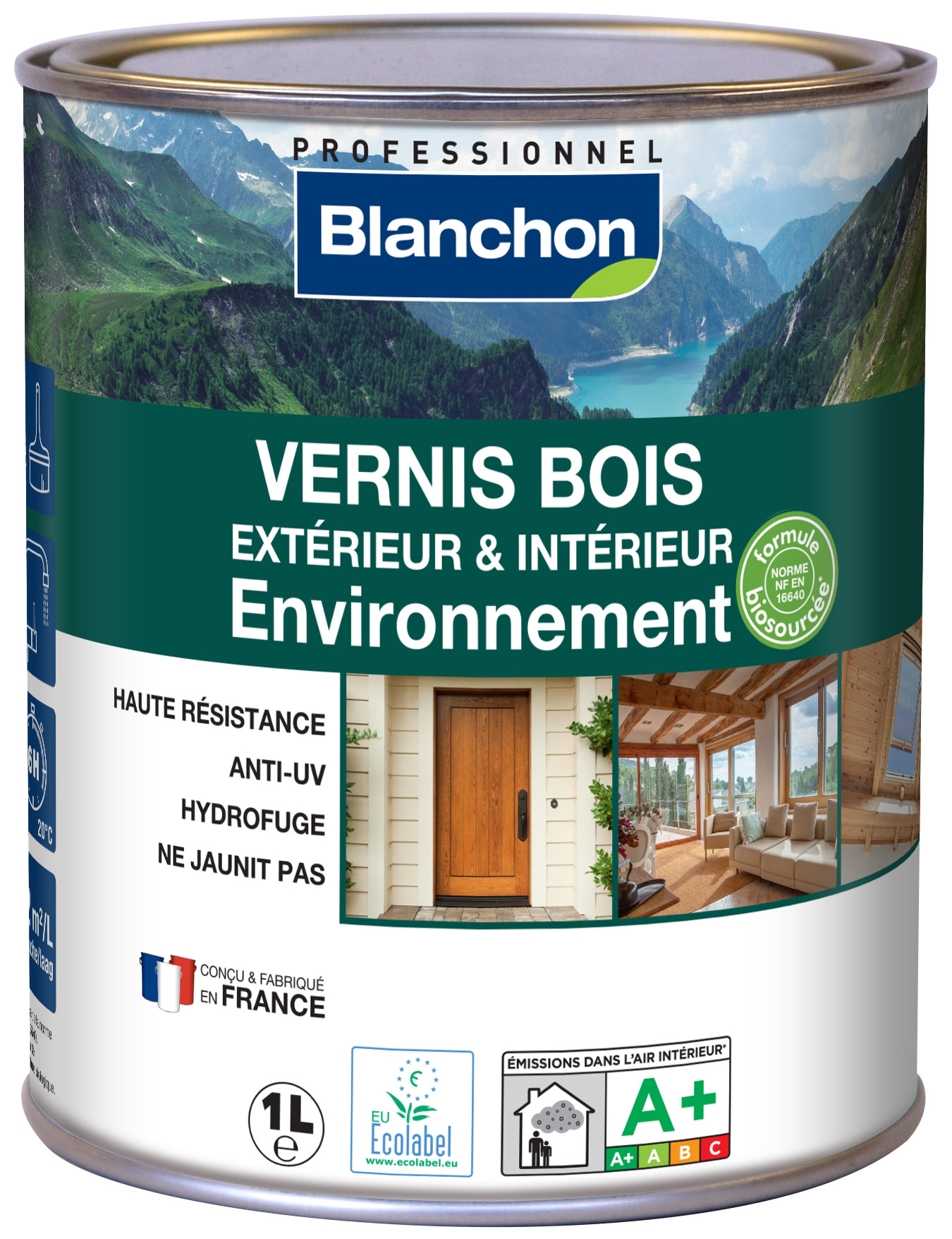 Vernis bois Intérieur/Extérieur environnement Biosourcé - Manubricole