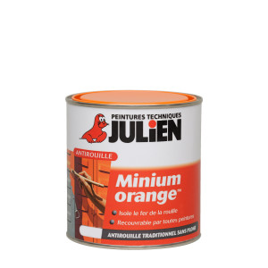 Primaire Antirouille Minium Orange Mat