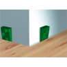 Sachet de 6 Cales crantées multi-usage - 150 x 45 x 25 mm  JAUNES