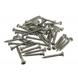 Vis bois connecteur tête bombée Torx inox - 5 x 40mm