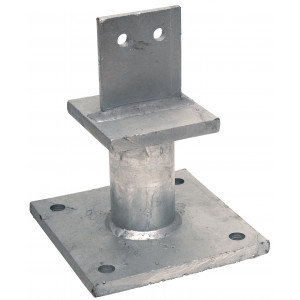 Pieds de poteau fortes charges Hauteur 210mm