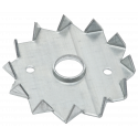 Crampon Galvanisé A Chaud 62 mm Une Face