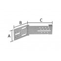 Équerre angle sortant ITE AB45C