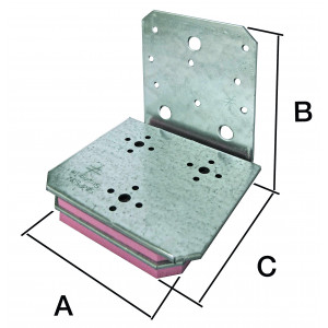 Equerre acoustique ABAI105