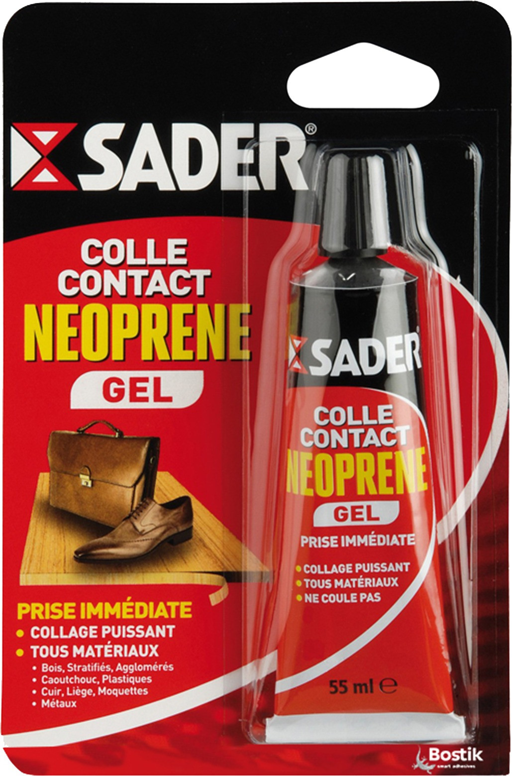 Colle contact néoprène liquide Sader 125ml
