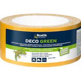 Deco green adhesif double face 5 cm x 10 m