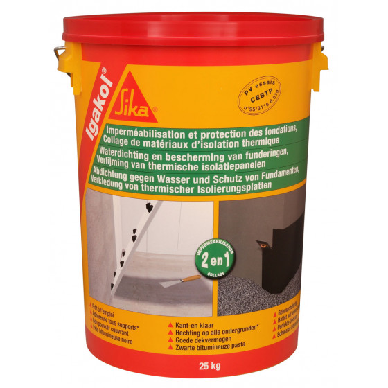 Pâte Bitumineuse Igakol Noir