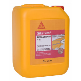 Désactivant De Surface (4-6Mm) Longue Durée En Phase Aqueuse Sikacem Desactivant 4-6