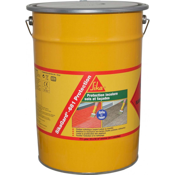 Protection Incolore Sikagard-681 Protection Protection Incolore Sikagard-681 Protection