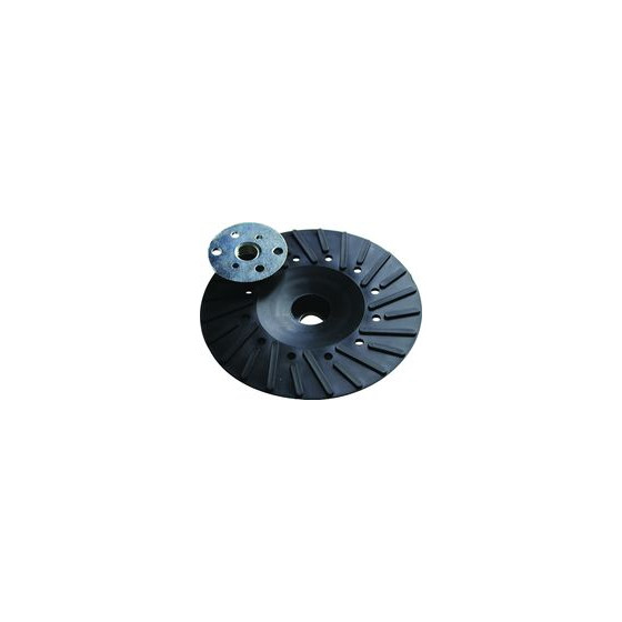 Disque Support Fibre Abrasive LUKAS - 150 Mm, M14, Pour Meuleuse D'angle, Ponçage Acier, Inox