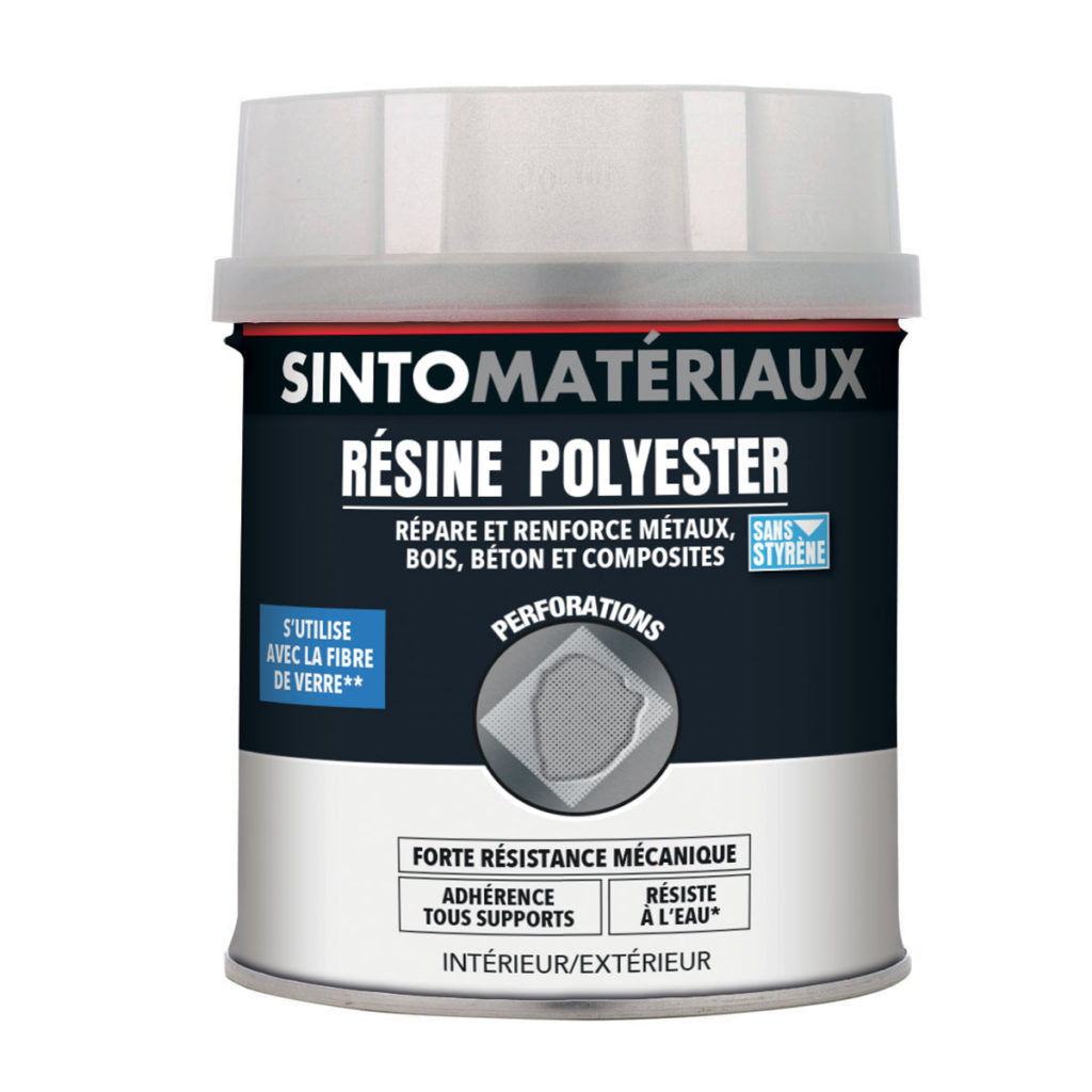 Résine Polyester - 0.550Kg - SINTO - Manubricole