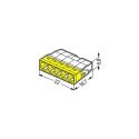Bornes pour boîtes de dérivation COMPACT, 2,5 mm², 5 Conducteurs - Boîte de 100
