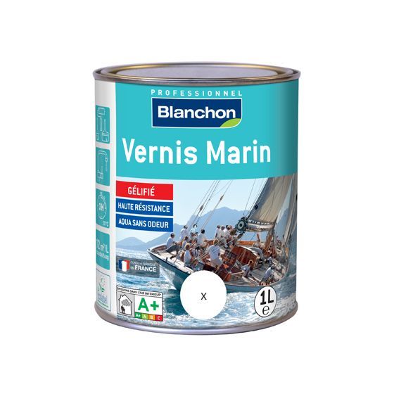 Vernis marin Incolore Satiné 1L