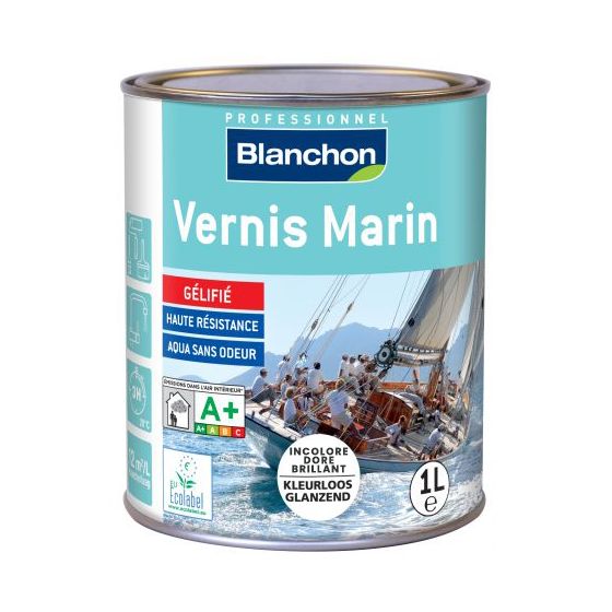 Vernis marin Incolore Doré Brillant 1L