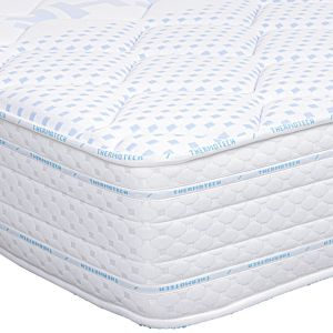 Matelas Thermotec, 24cm, mousse haute densité, ferme, indépendance du couchage, face été/hiver