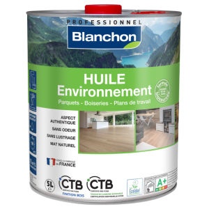 Huile parquet environnement Ultra mat - 5 litres