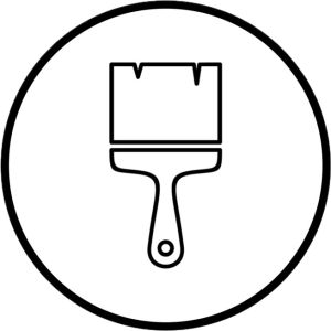 Peinture laque bois et métaux 1L Blanc satin