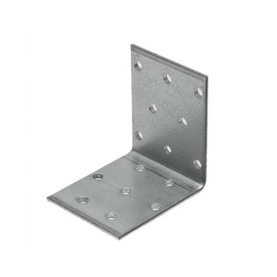 Equerre perforée simple zinguée - 40 X 40 X 40 X 2 Equerre perforée simple zinguée - 40 X 40 X 40 X 2