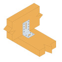 Equerre d'assemblage EA664/2 - 60x60x40x2mm - SIMPSON