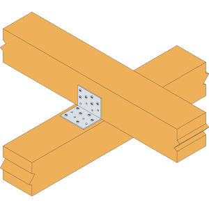 Equerre simple 80x80x80x2,5 - SIMPSON