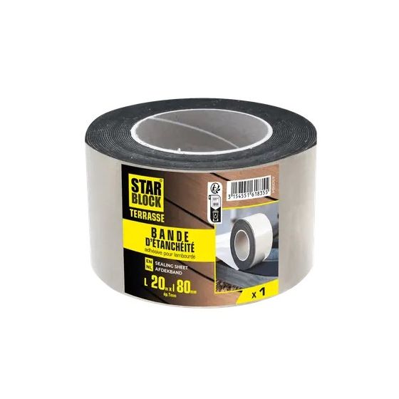 Bande d'étanchéité STARBLOCK Adhésif 20m - Mousse EPDM