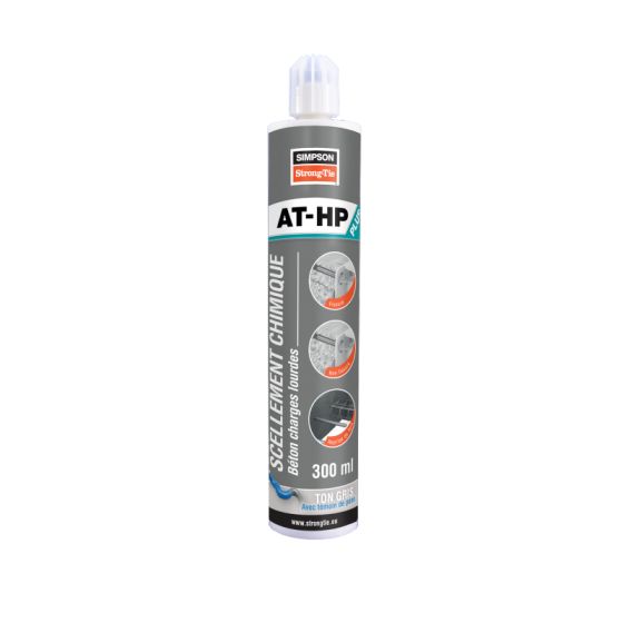 Scellement chimique AT-HP PLUS 300ml beton - GRIS - SIMPSON